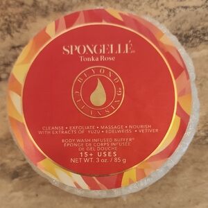 Spongellé Tonka Rose Body Wash Infused Buffer New